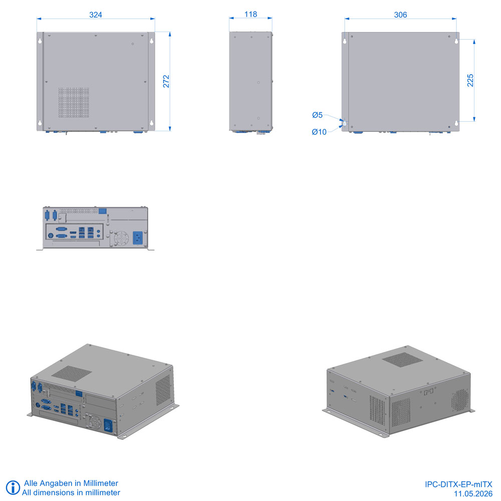 Industrial Computer IPC-DITX-EP